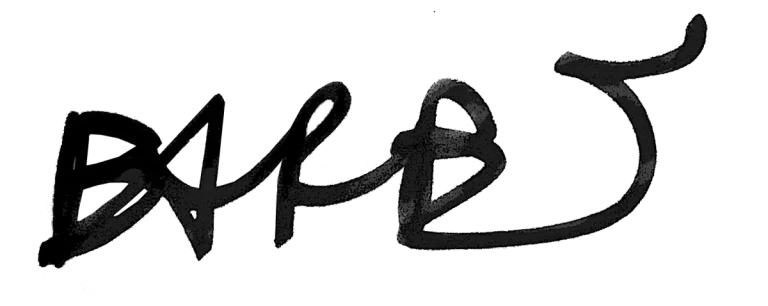 Barbi’s signature
